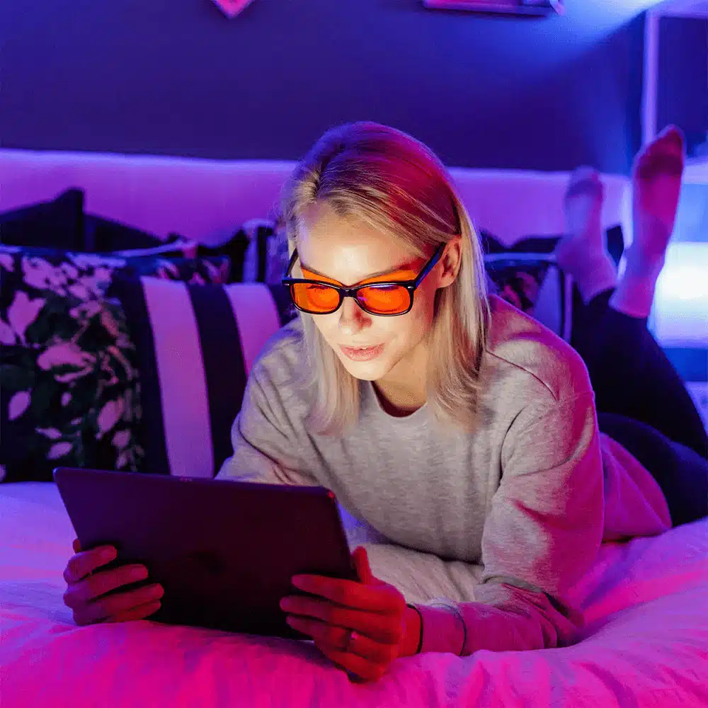 Swannies Blue Light Blocking Glasses For Evening Screen Use