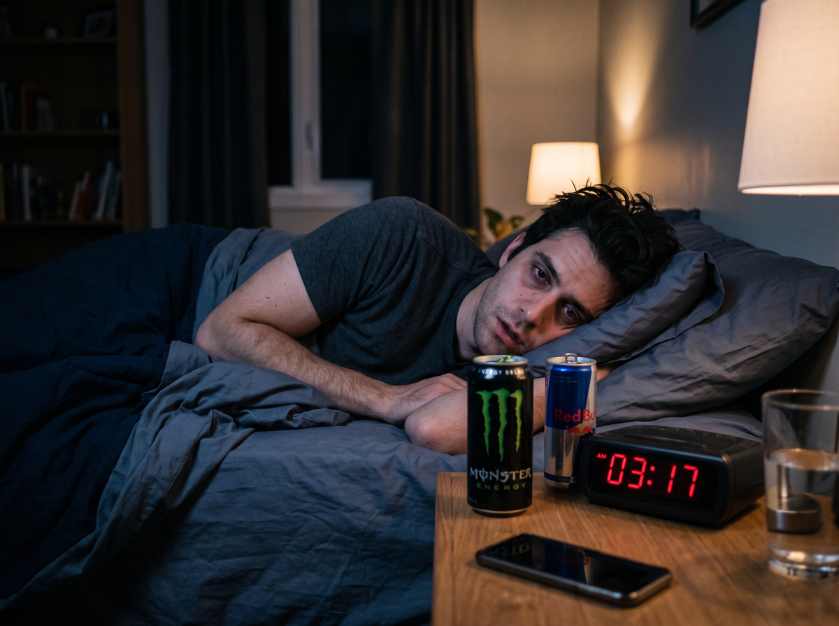 How Energy Drinks Disrupt The Sleep/Wake Cycle